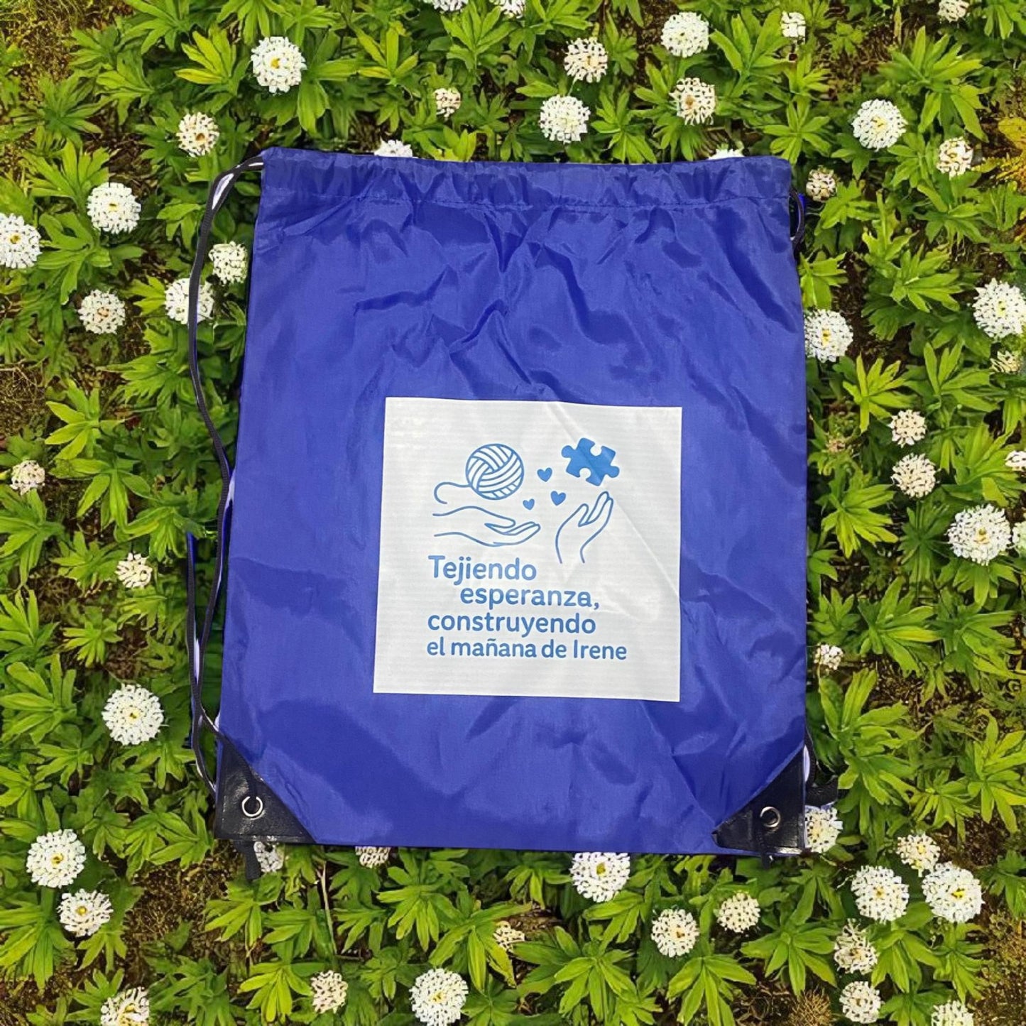 MOCHILA CUERDAS TEJIENDO