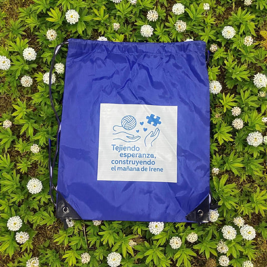 MOCHILA CUERDAS TEJIENDO