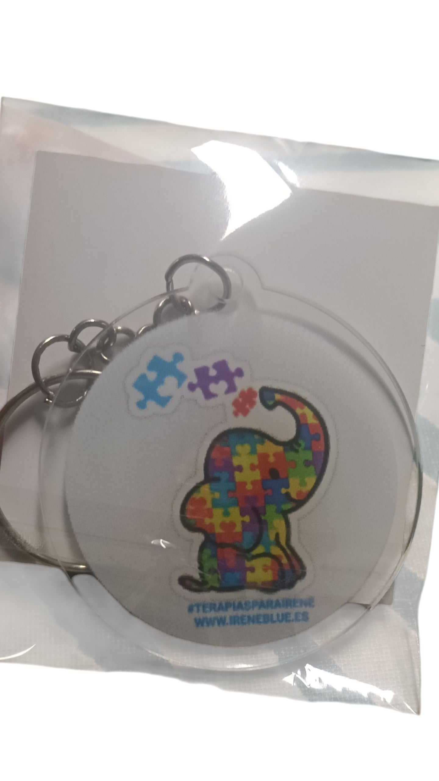 LLAVEROS  METACRILATO ELEFANTE