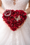 ❤️ Ramo Corazón de Rosas Rojas – Amor Eterno